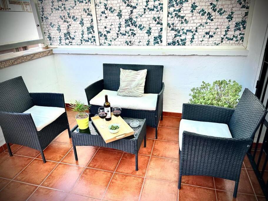 말라가 El Rincon De Apolo. Atico Con Aparcamiento Gratis. 아파트 외부 사진